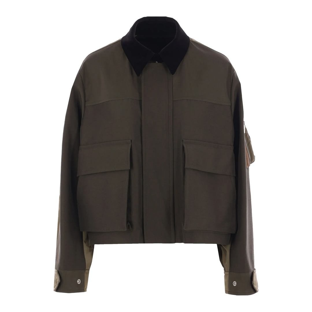 Grosgrain X Nylon Twill Blouson