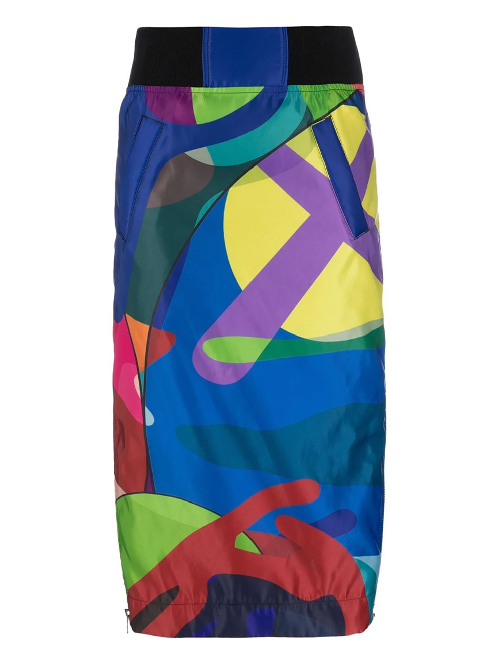 sacai KAWS Print Skirt Multi 1