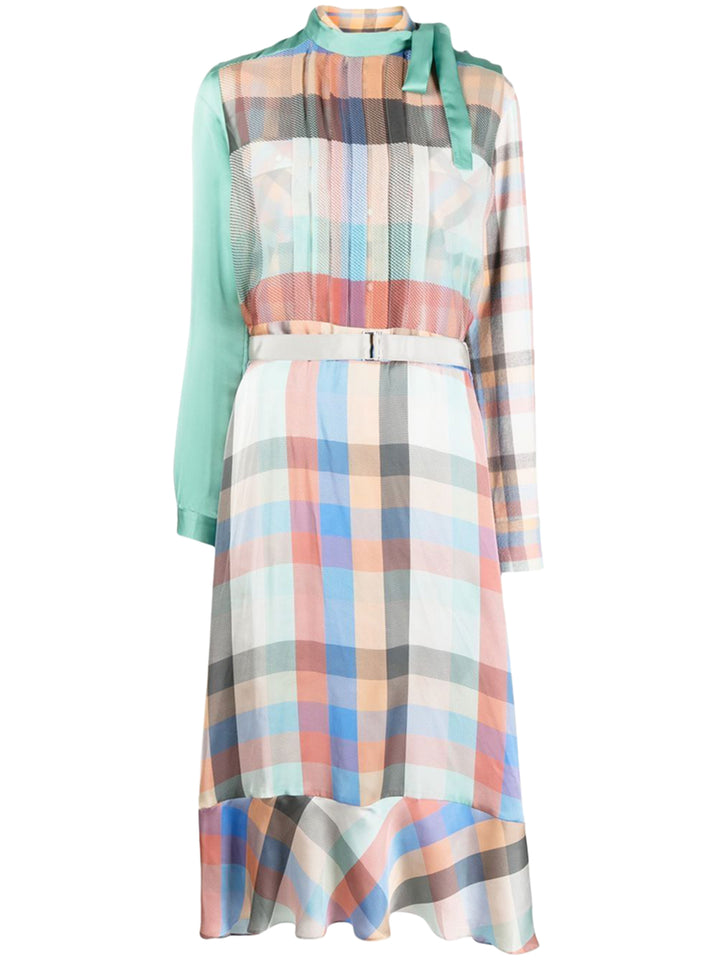 sacai-Plaid-Dress-Multi-1