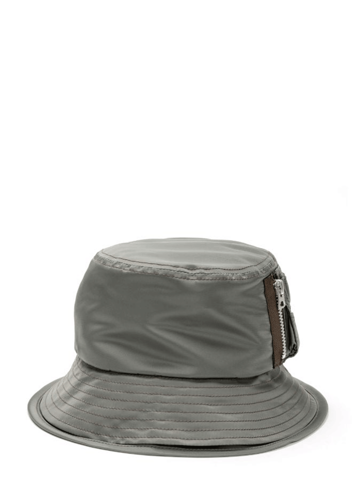 sacai-Pocket-Double-Brim-Hat-Nylon-Men-Natural-1