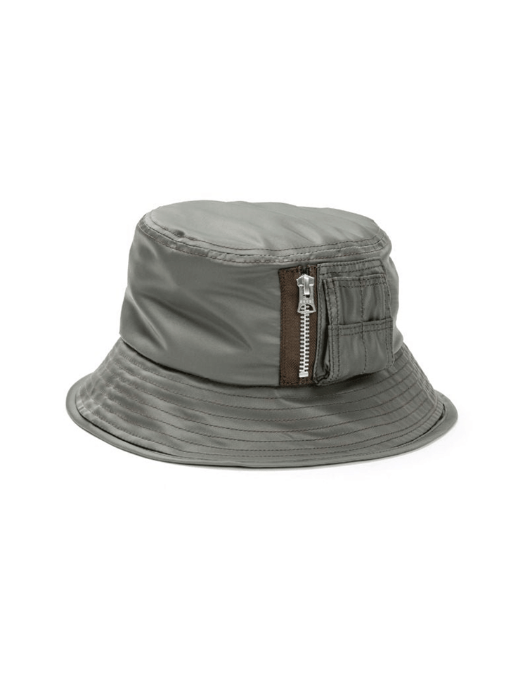 sacai-Pocket-Double-Brim-Hat-Nylon-Men-Natural-2