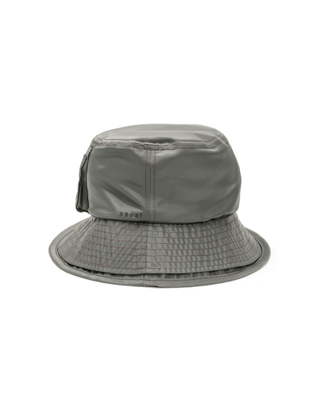 sacai-Pocket-Double-Brim-Hat-Nylon-Men-Natural-3