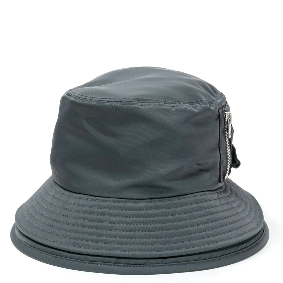 Pocket Double Brim Hat