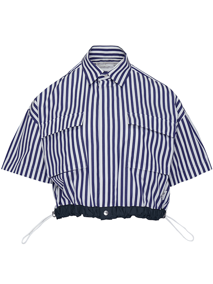 sacai-Thomas-Mason-Cotton-Poplin-Shirt-Navy-1