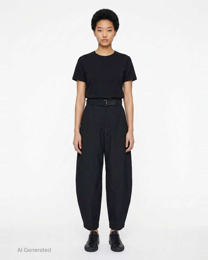 Belted Suiting Pants | sacai | Club21 - front