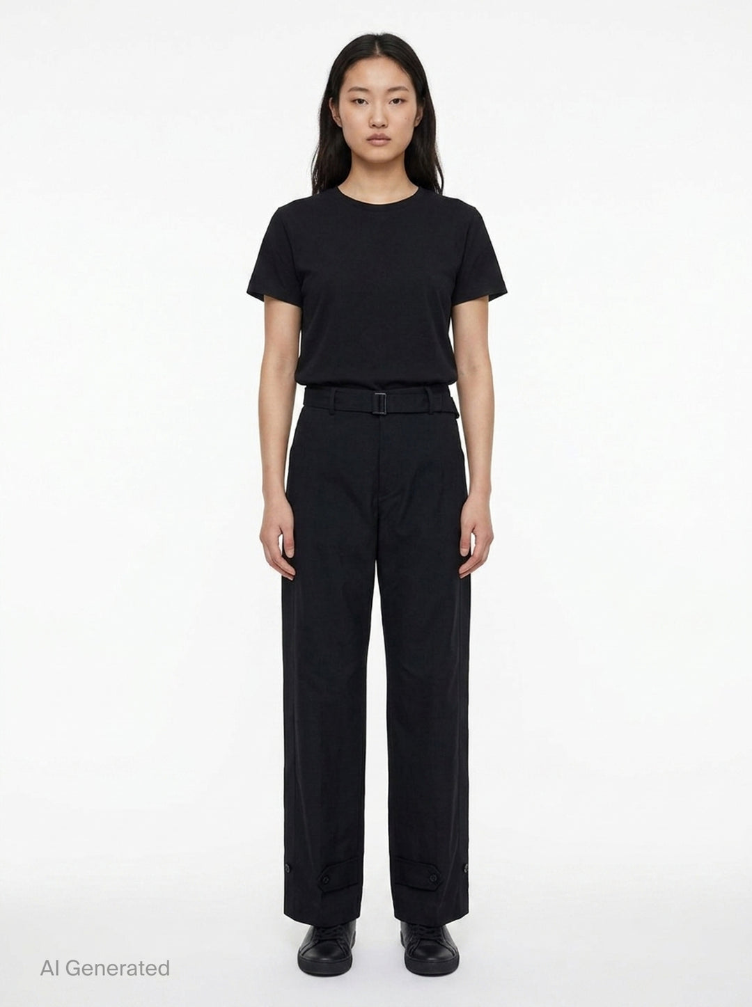 Belted Suiting Trousers | sacai | Club21 - front