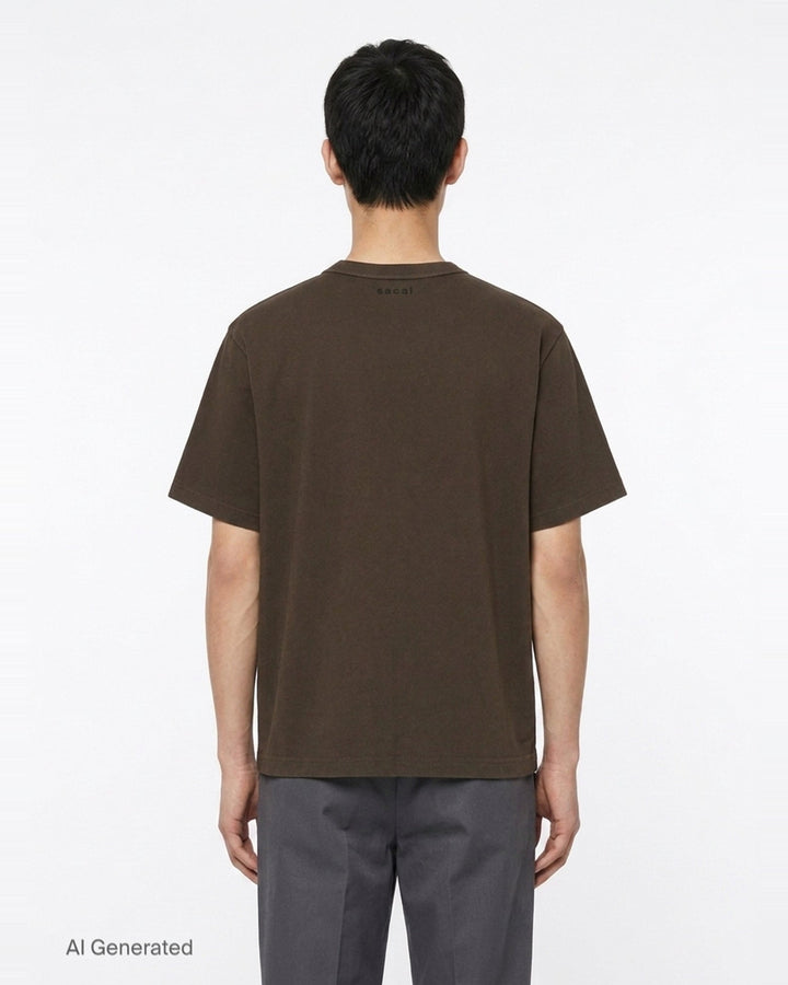 Cotton Jersey T-Shirt | sacai | Club21 - back