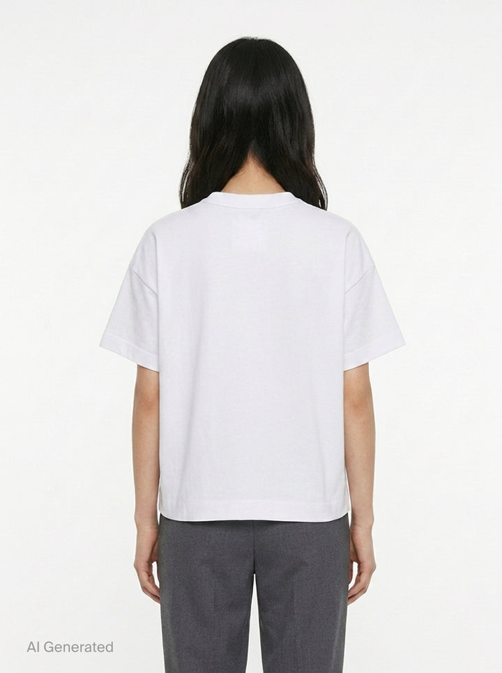 Cotton Jersey T-Shirt | sacai | Club21 - back