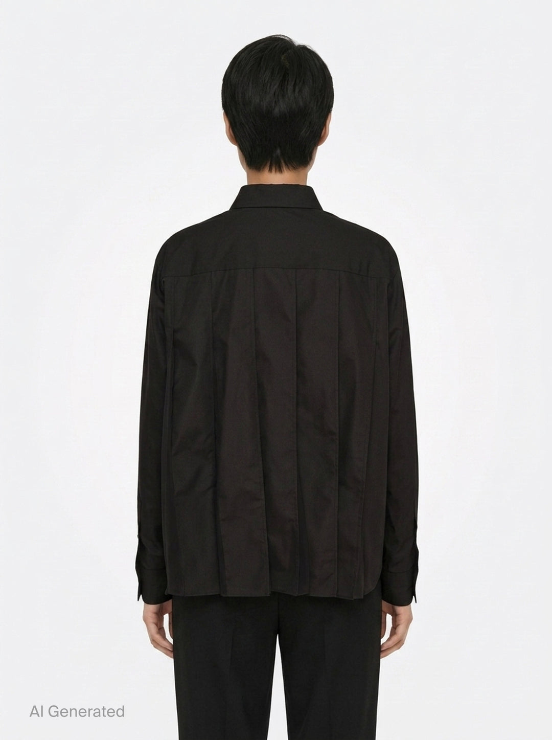 Cotton Poplin Shirt | sacai | Club21 - back