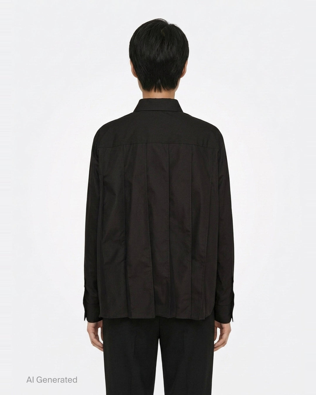 Cotton Poplin Shirt | sacai | Club21 - back