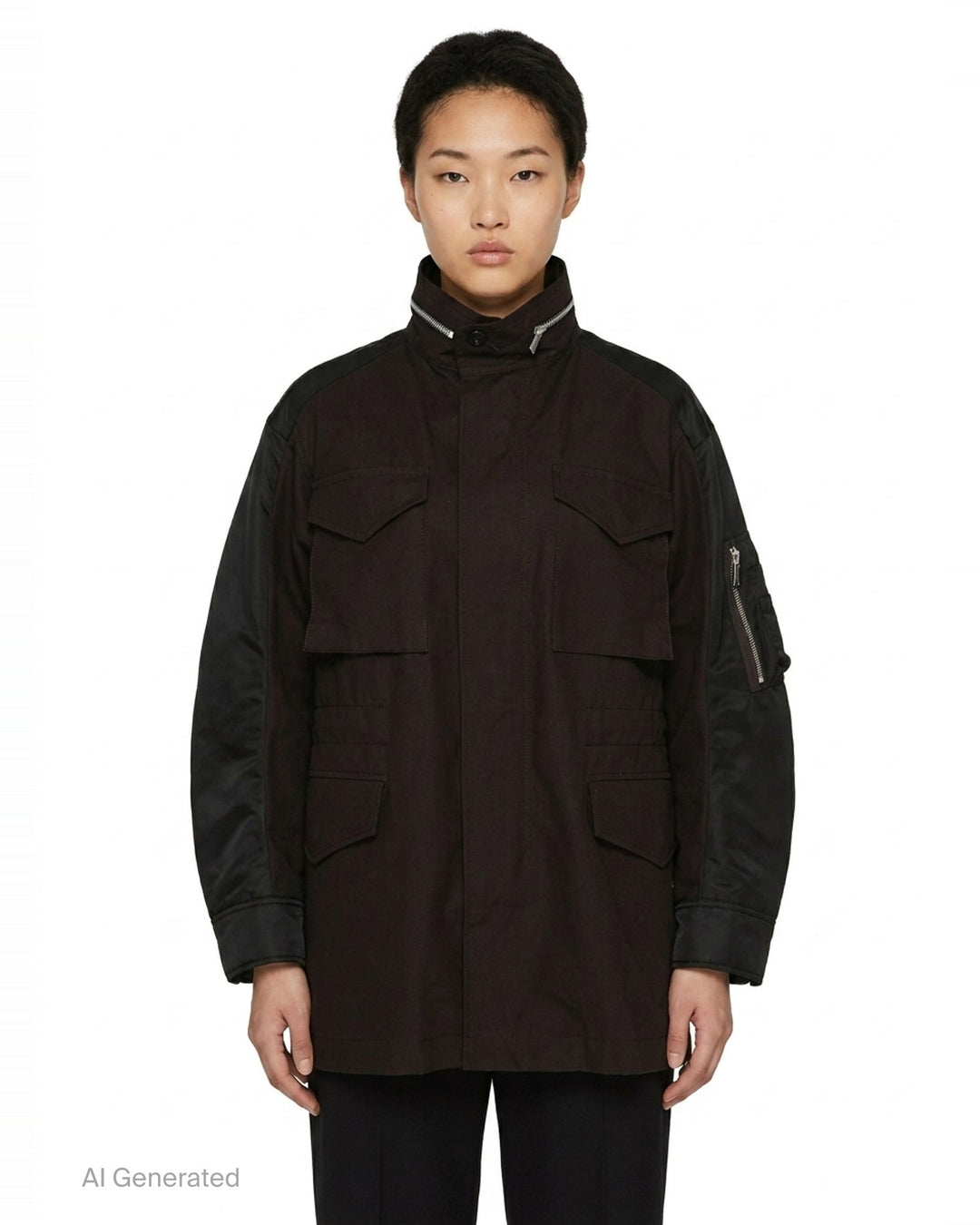 Cotton Weather Jacket | sacai | Club21 - front