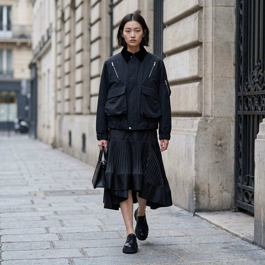 Grosgrain Bonding Blouson | sacai | Club21 - lifestyle