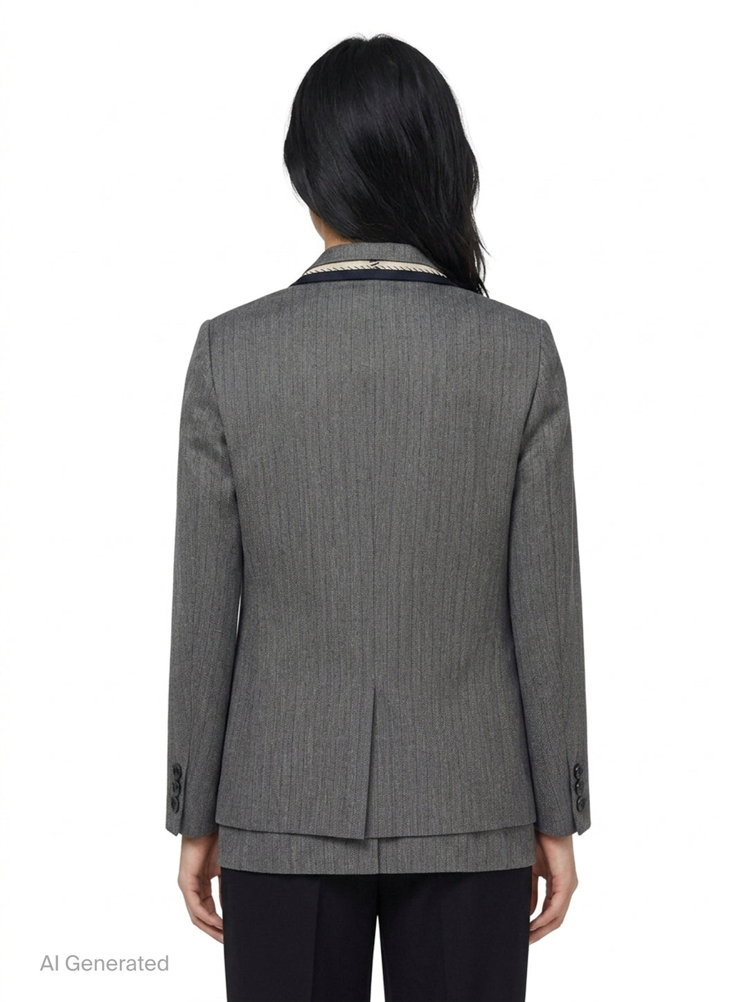 Herringbone Suiting Jacket | sacai | Club21 - back