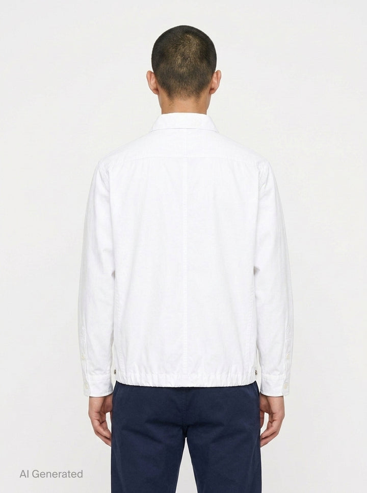 Long Sleeve Poplin Shirt | sacai | Club21 - back