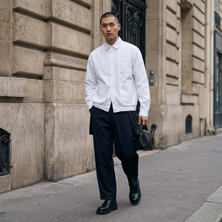 Long Sleeve Poplin Shirt | sacai | Club21 - lifestyle