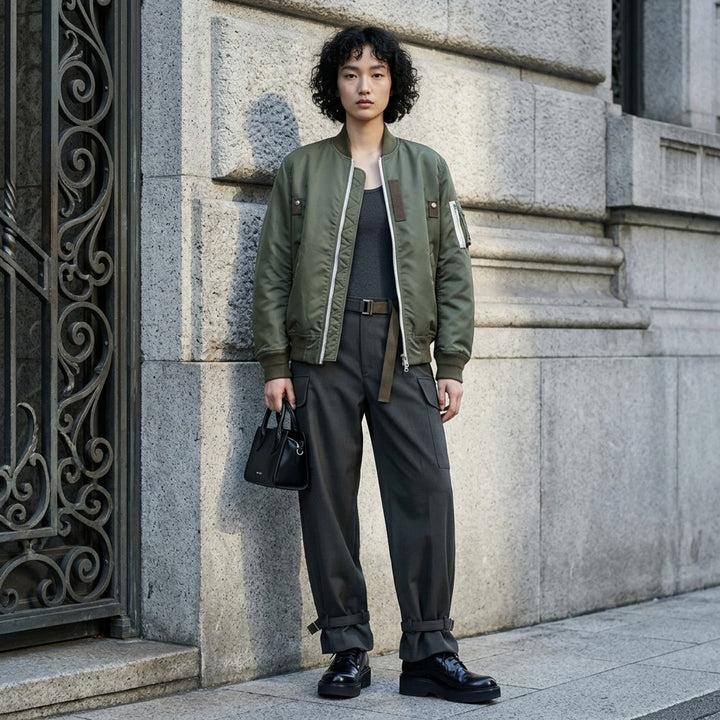 Nylon Twill Blouson Jacket | sacai | Club21 - lifestyle