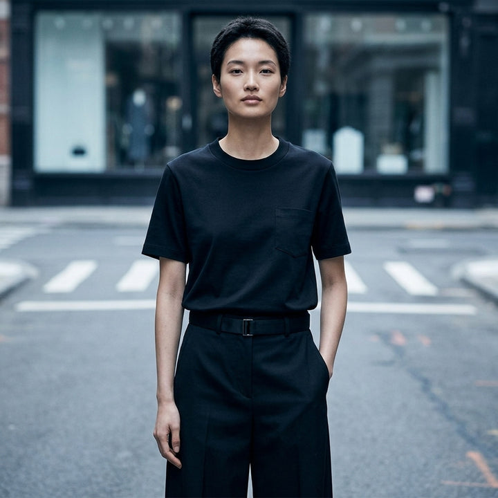 Nylon Twill Cotton Jersey T-Shirt | sacai | Club21 - lifestyle