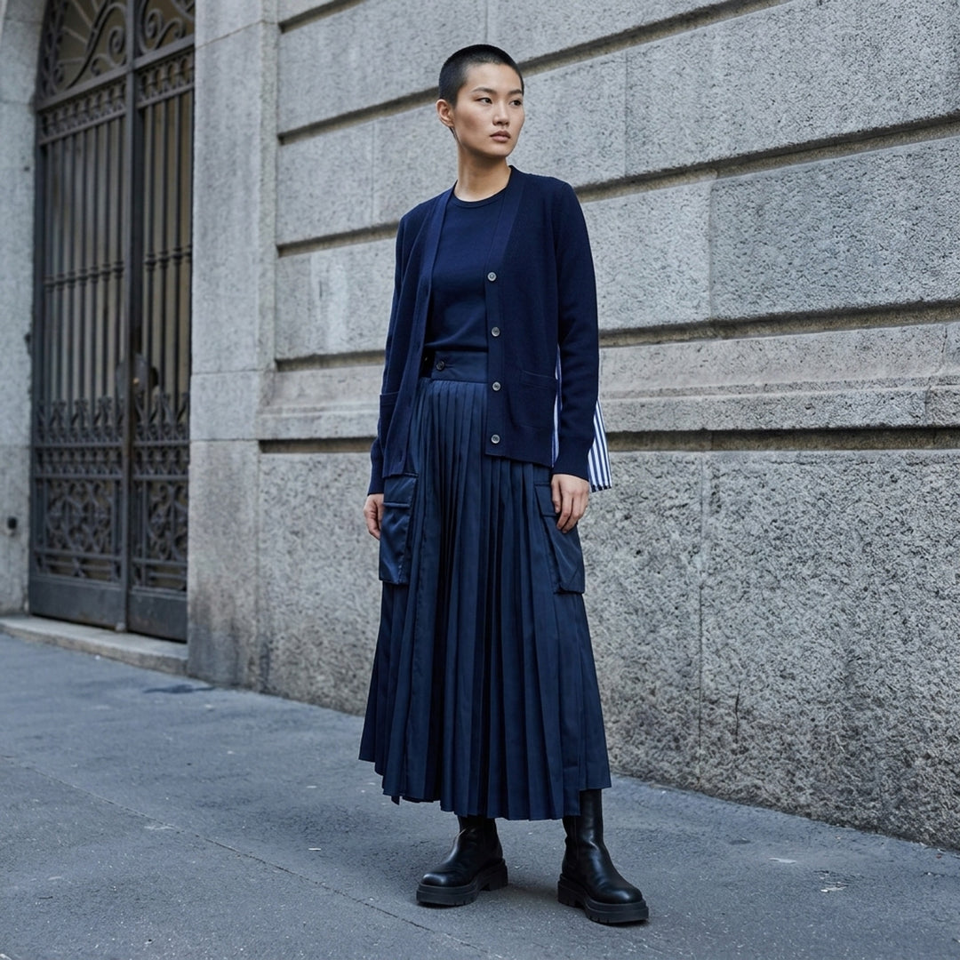 Nylon Twill Pleated Cargo Skirt | sacai | Club21 - lifestyle