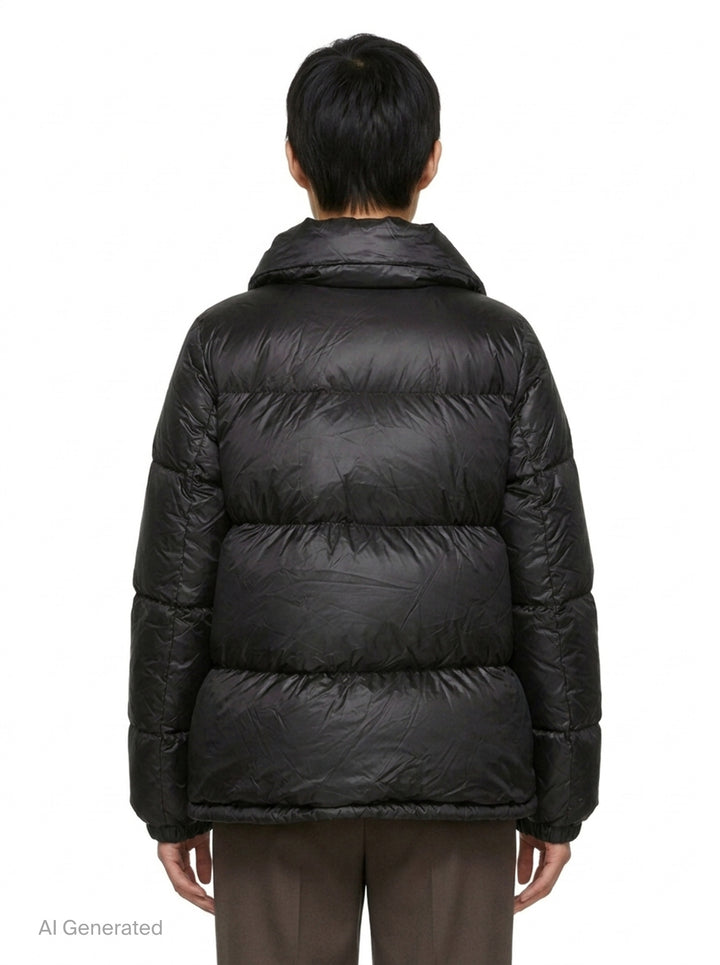 Oversized Down Puffer Jacket | sacai | Club21 - back