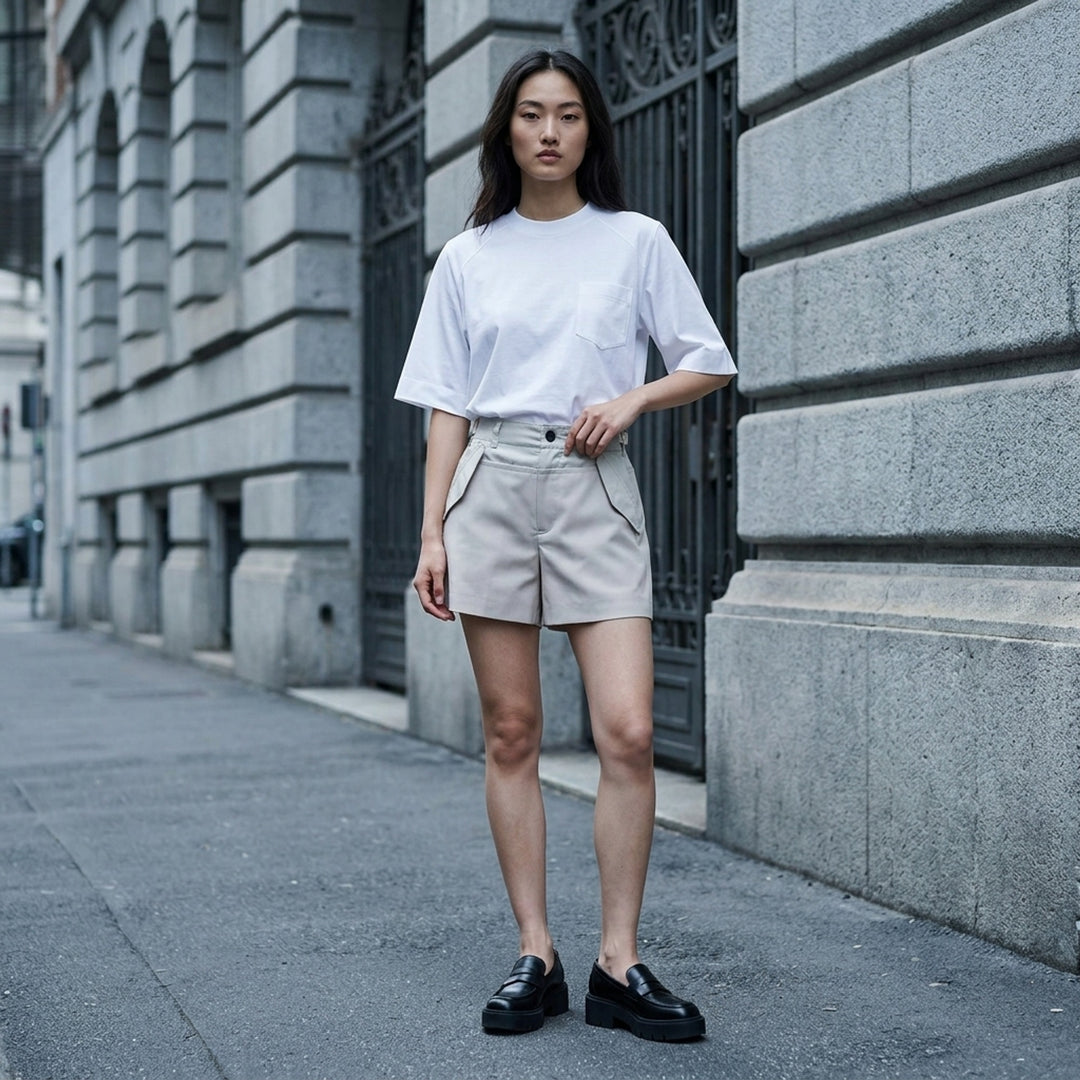 Poplin Cotton Jersey Tee | sacai | Club21 - lifestyle