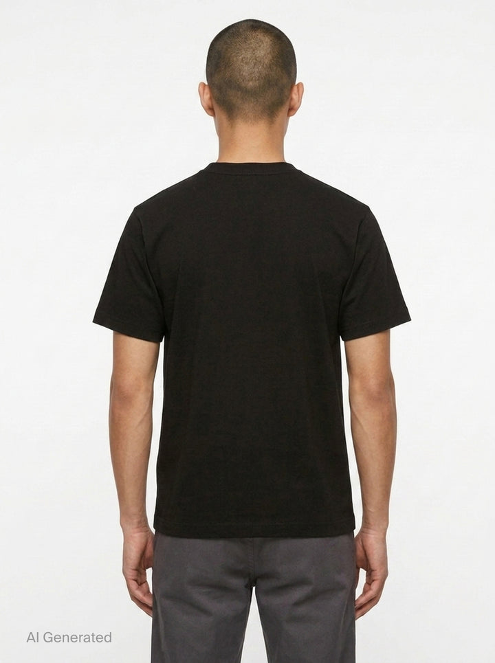 Side Zip Cotton T-Shirt | sacai | Club21 - back