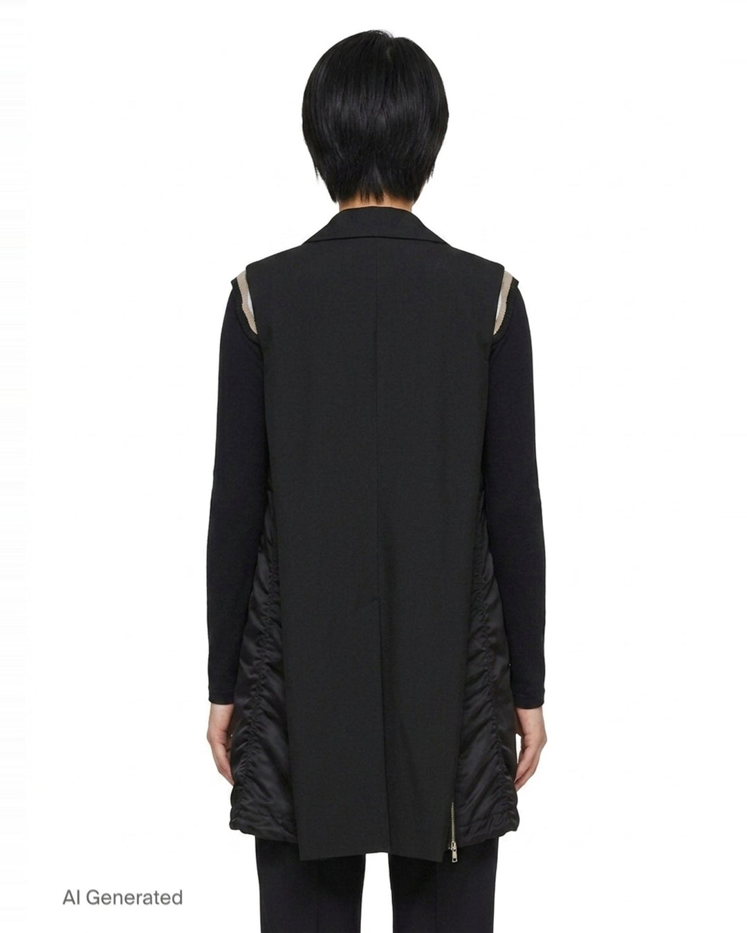 Suiting Gilet Vest | sacai | Club21 - back