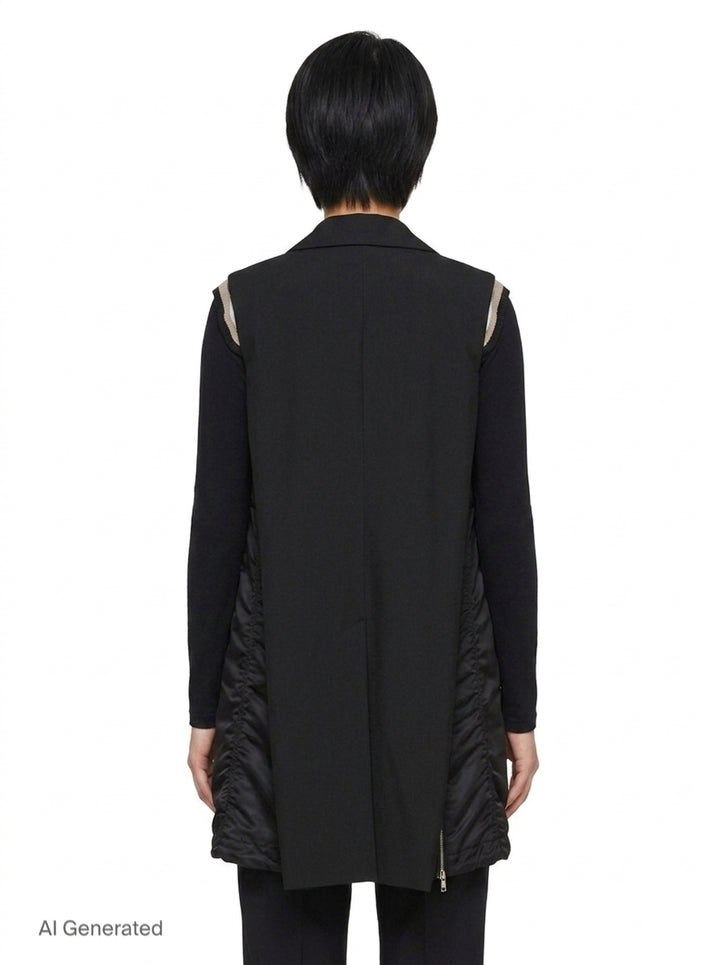 Suiting Gilet Vest | sacai | Club21 - back