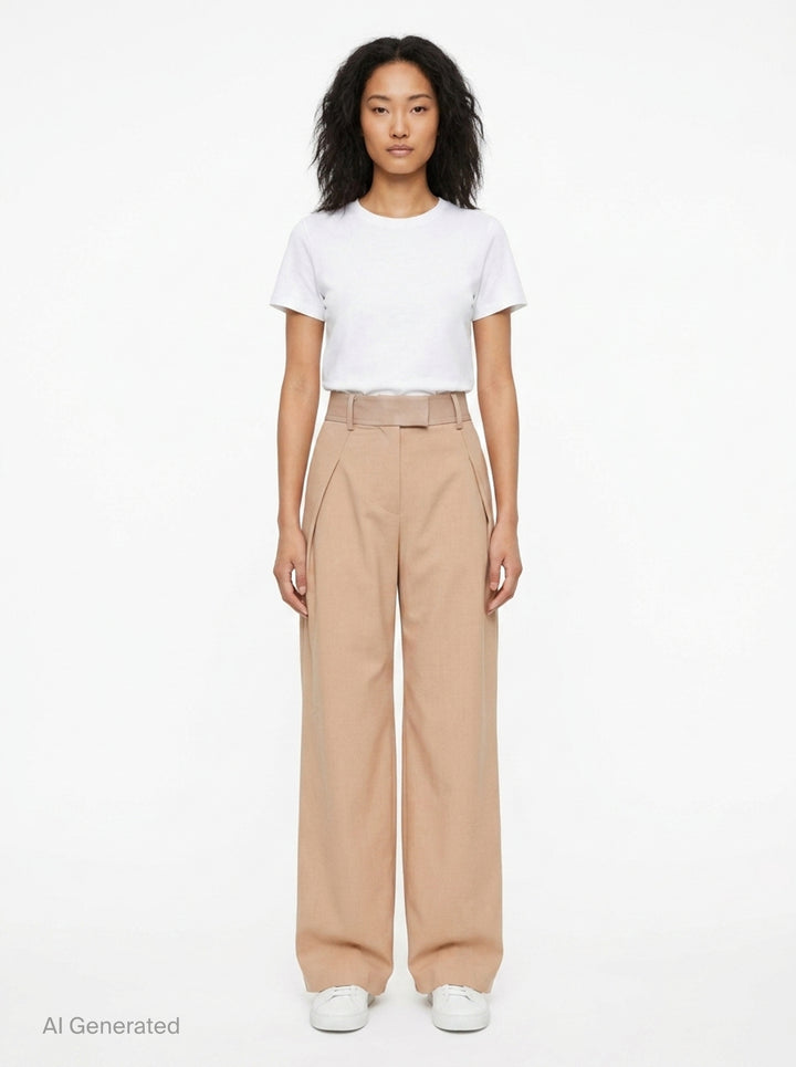 Suiting Wide Pants | sacai | Club21 - front