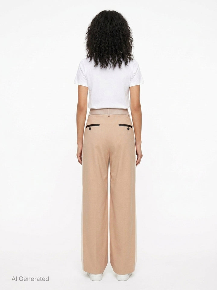 Suiting Wide Pants | sacai | Club21 - back