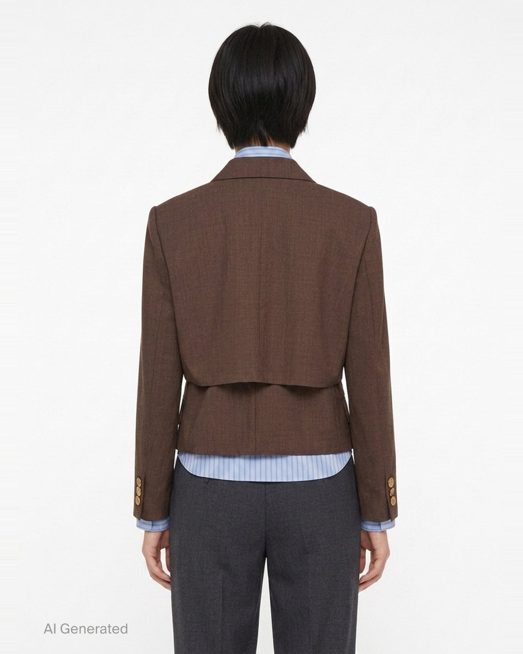 Suiting x Poplin Jacket | sacai | Club21 - back