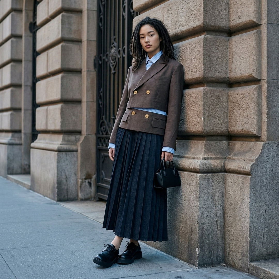 Suiting x Poplin Jacket | sacai | Club21 - lifestyle