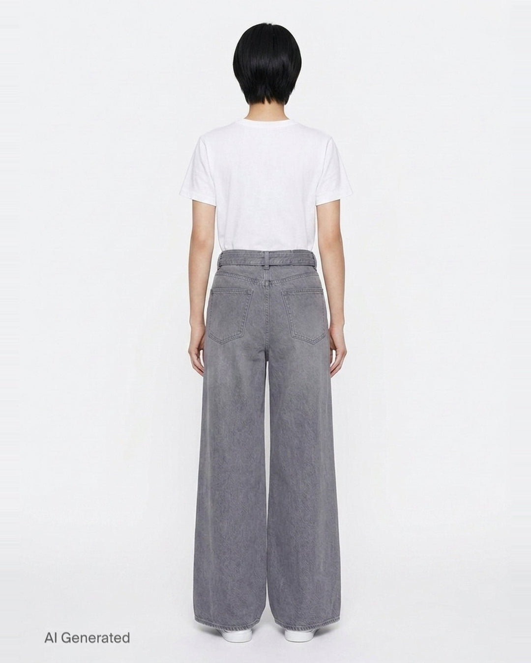 Wide Leg Denim Pants | sacai | Club21 - back