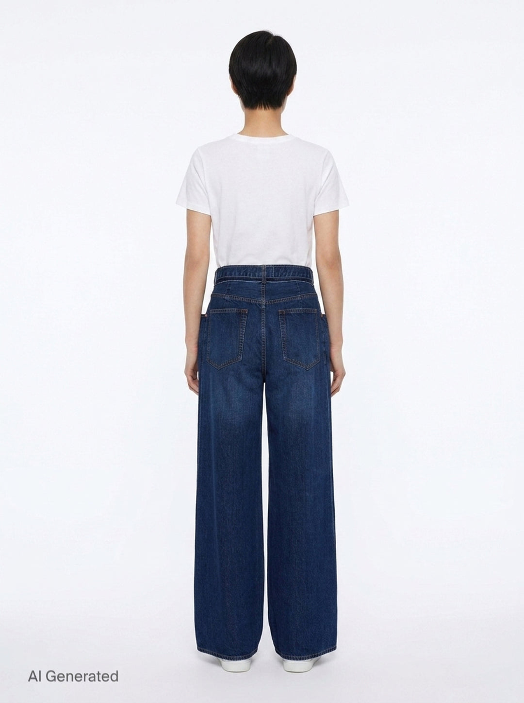 Wide Leg Denim Pants | sacai | Club21 - back