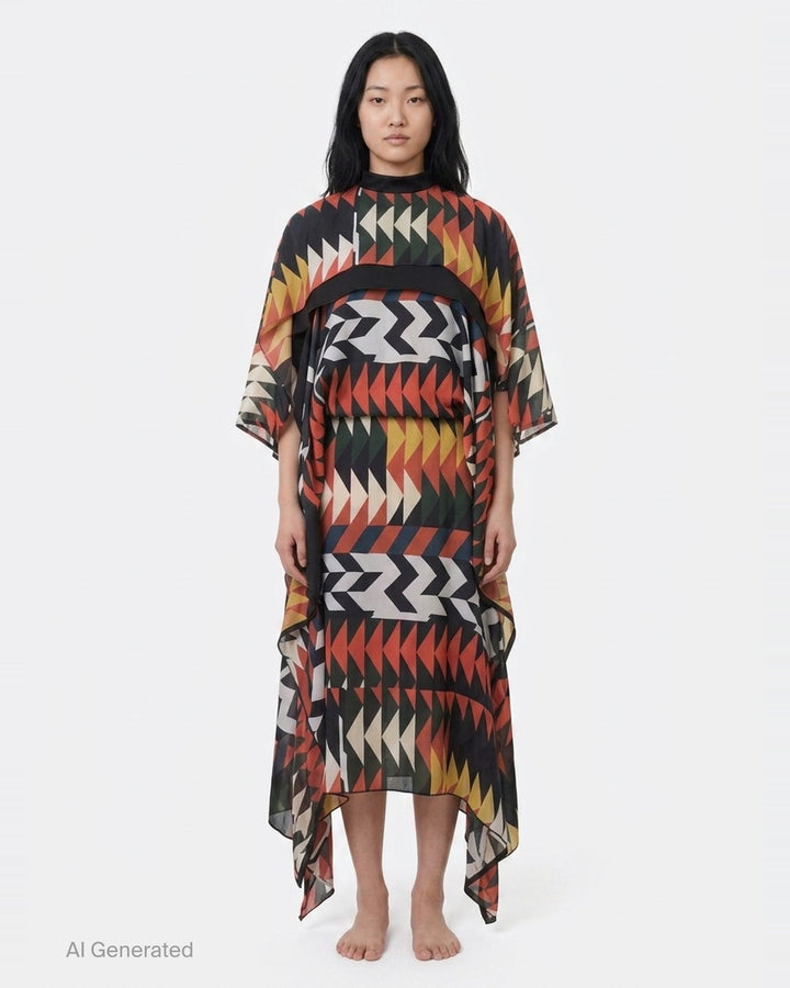 x A.P.C. Quilts Dress | sacai | Club21 - front