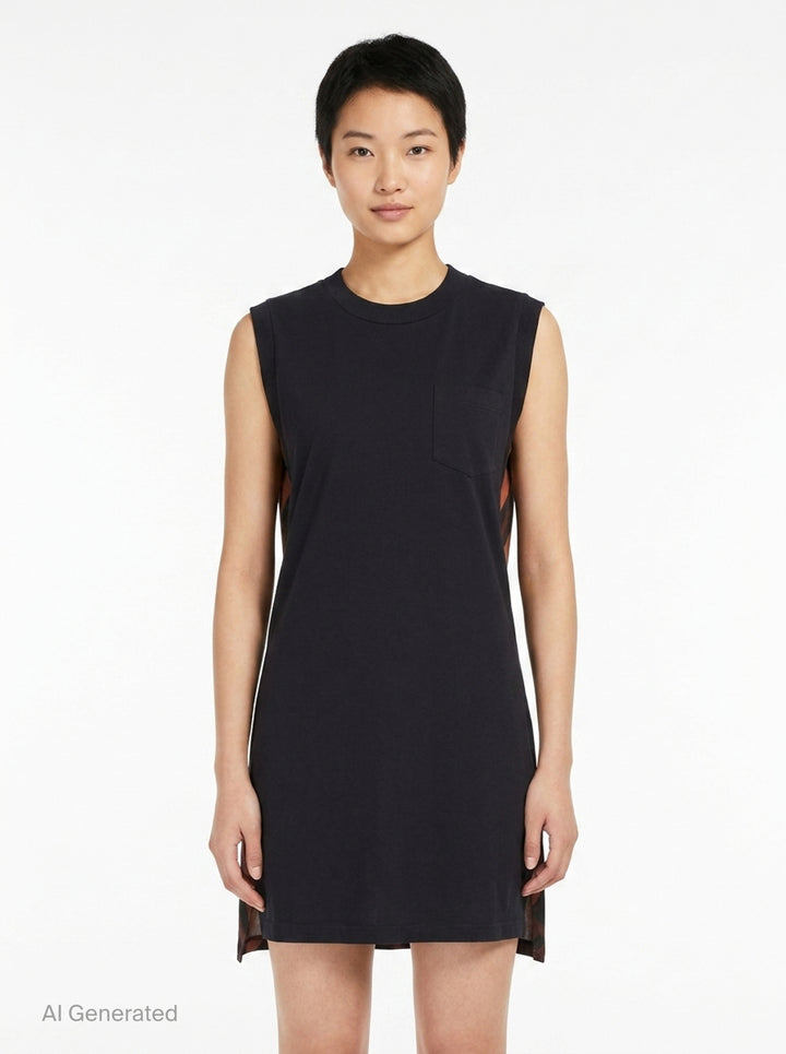 x A.P.C. Quilts Dress | sacai | Club21 - front