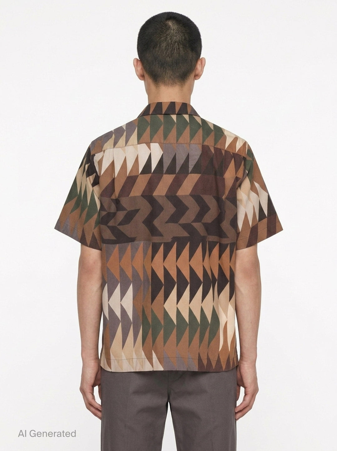 x A.P.C. Quilts Short Sleeve Shirt | sacai | Club21 - back
