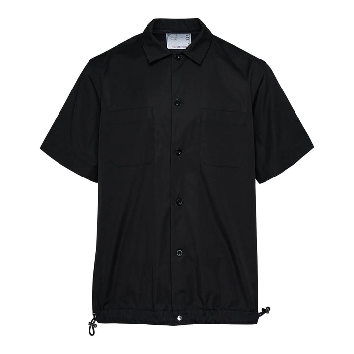 Club21 - sacai - Cotton Poplin Shirt - SHIRTS - Black