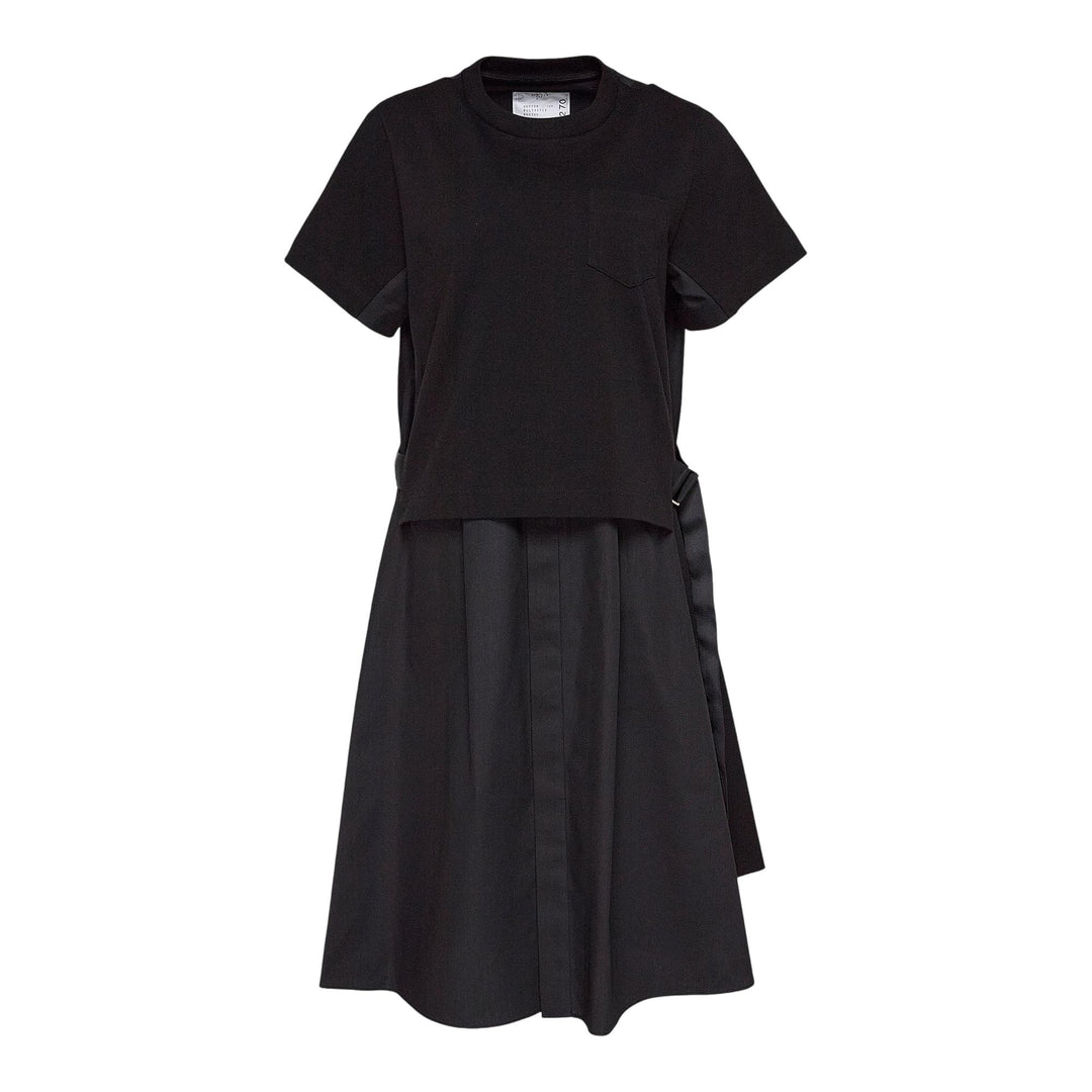 Cotton Poplin X Cotton Jersey Dress Club21.com Cotton Poplin X Cotton Jersey Dress Club21.com