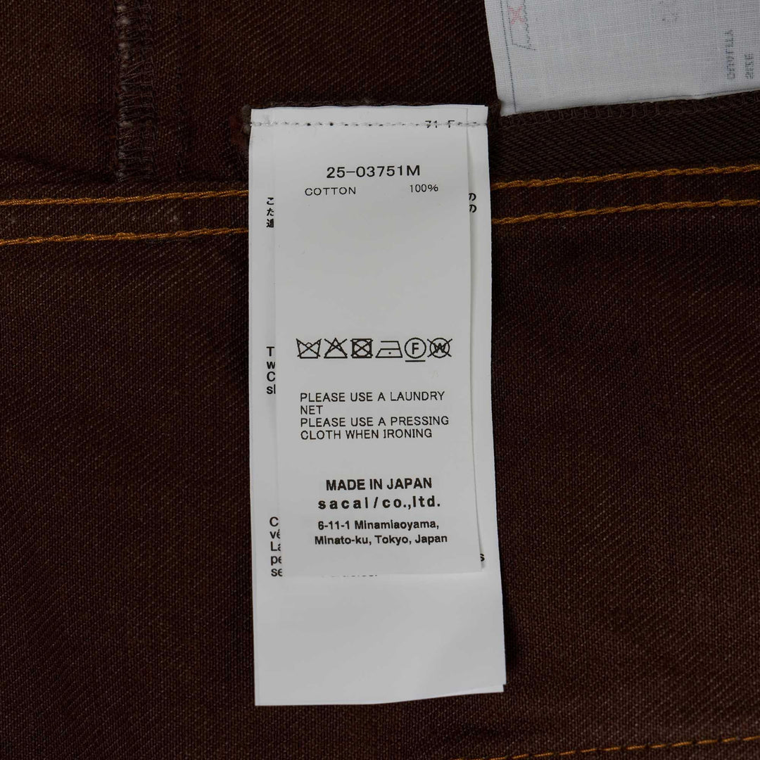 Club21 - sacai - Denim Jacket - BLOUSON - Brown