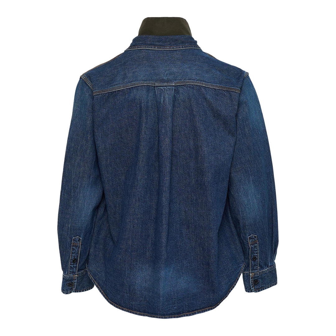 Club21 - sacai - Denim Shirt - SHIRTS - Blue