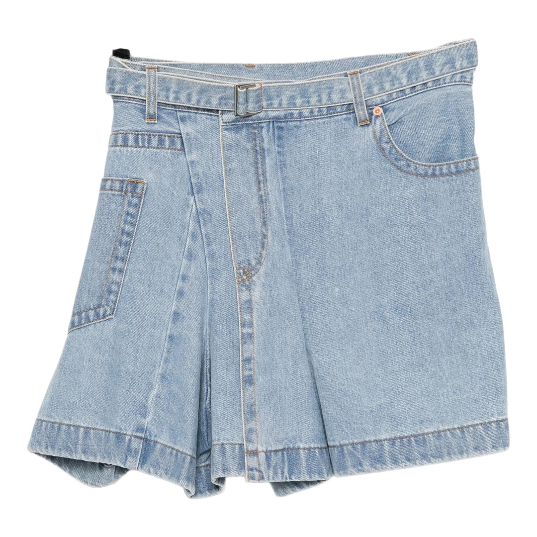 Club21 - sacai - Denim Skirt - SKIRTS - Indigo