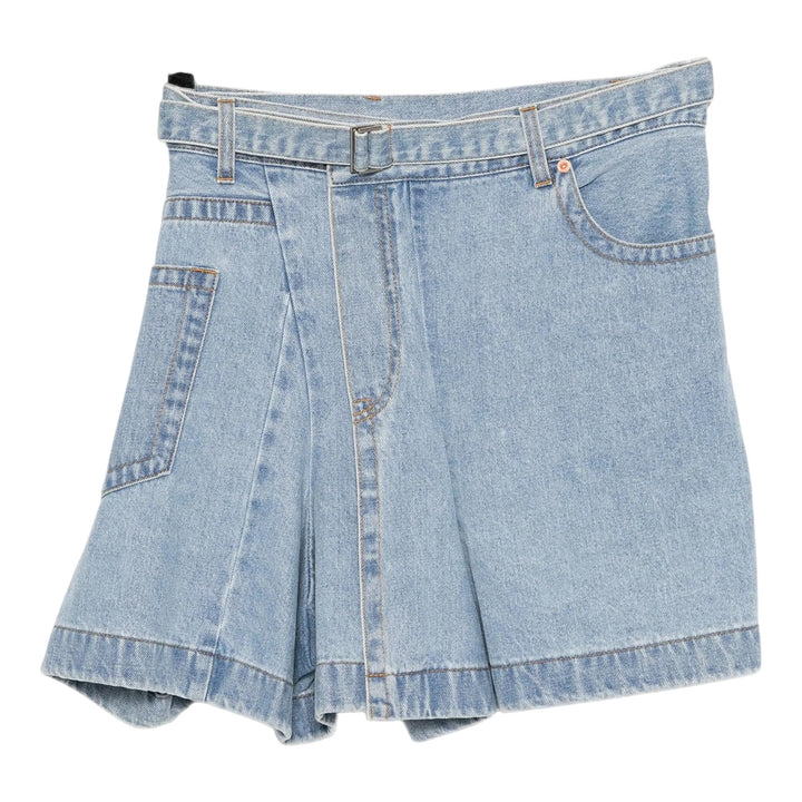Club21 - sacai - Denim Skirt - SKIRTS - Indigo