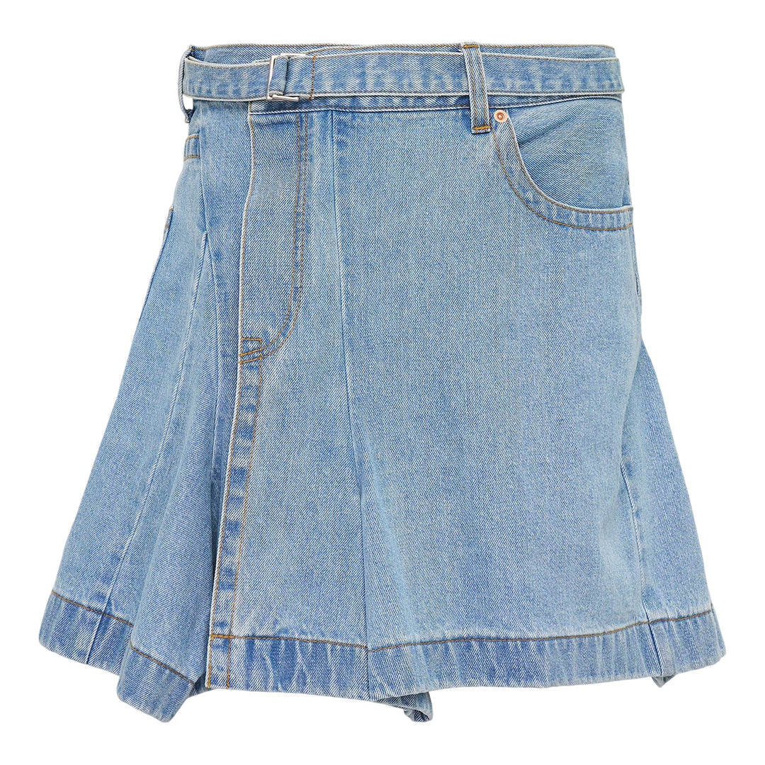Club21 - sacai - Denim Skirt - SKIRTS - Light Blue