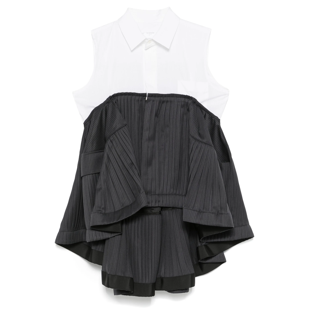 sacai_Doeskin_Mix_Shirt_Black