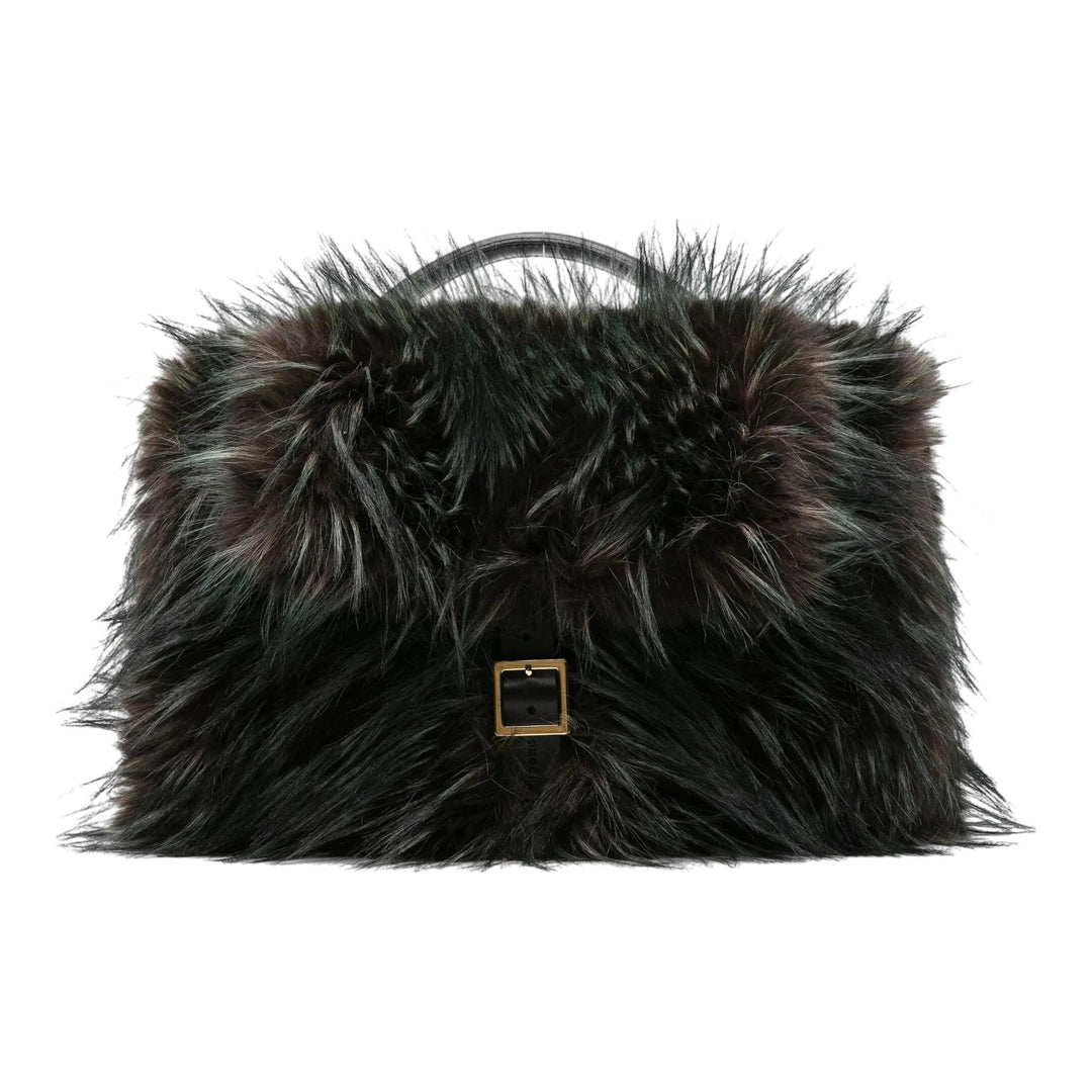 Club21 - sacai - Faux Fur Muff - NOVELTY - Green