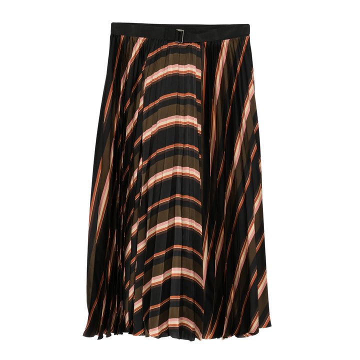 Horizontal Stripe Skirt