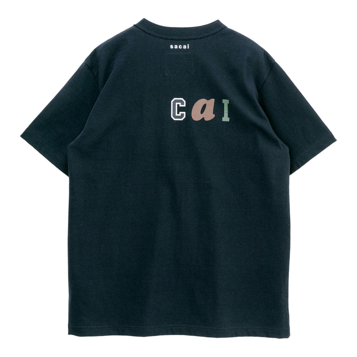 Club21 - sacai - Kichu Tee - TEES - Navy