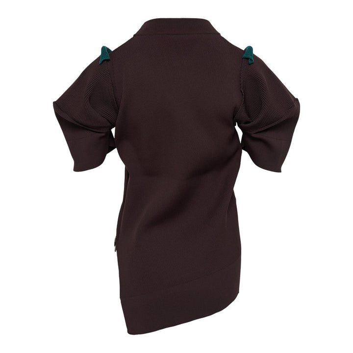 Club21 - sacai - Knit Pullover - KNIT TOPS - Brown