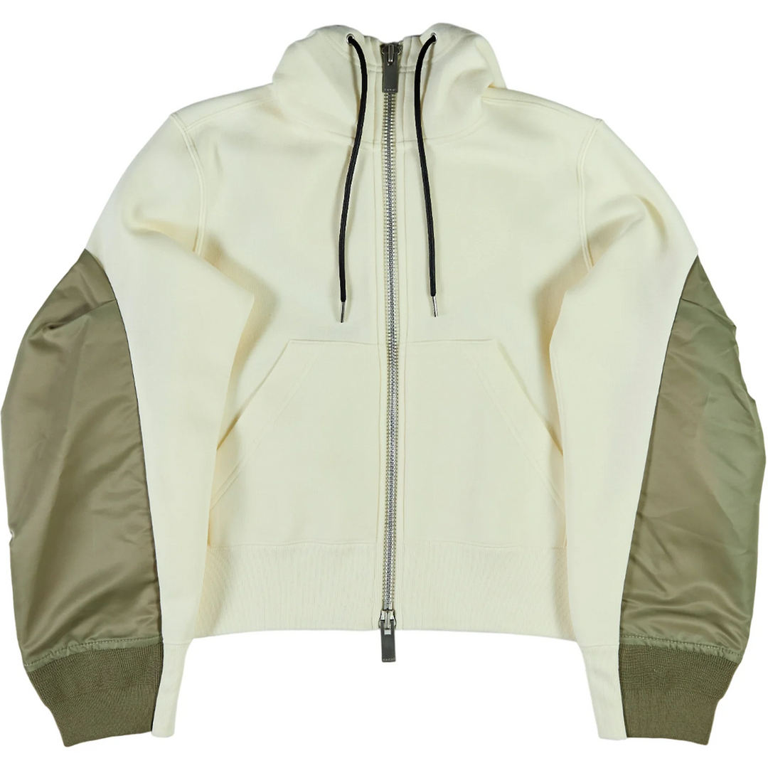 Nylon Twill x Sponge Sweat Hoodie