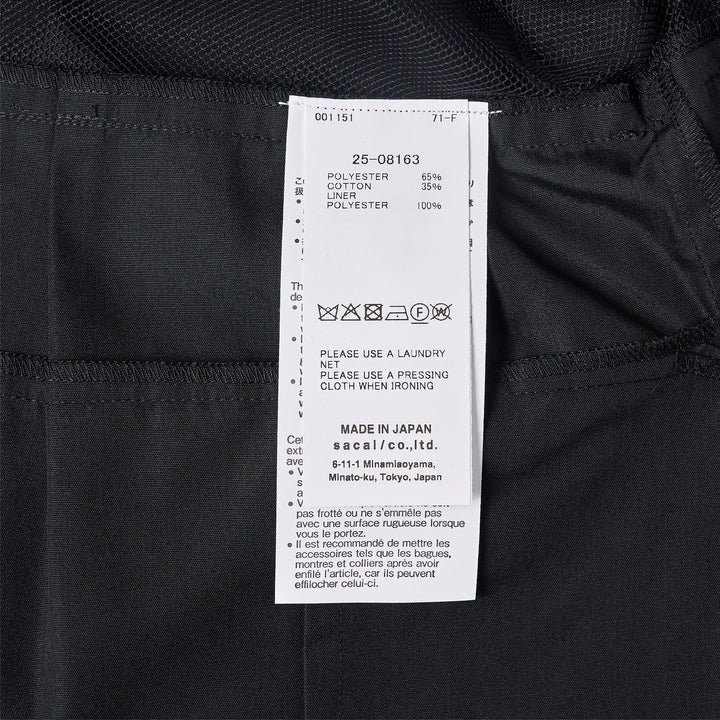 Club21 - sacai - Poplin Shirt - BLOUSES - Black